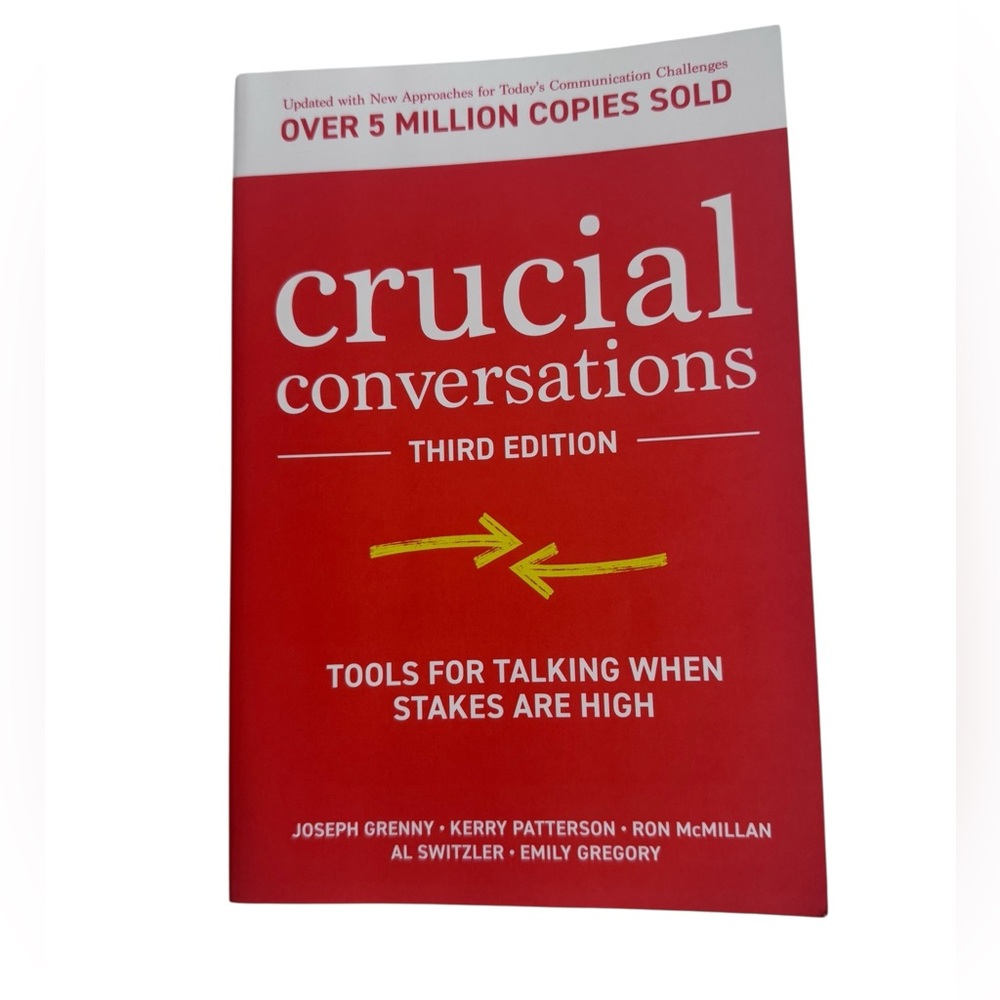 New York Times bestseller Crucial Conversations Third Edition paperback
